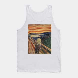 The Scream by Edvard Munch Tank Top